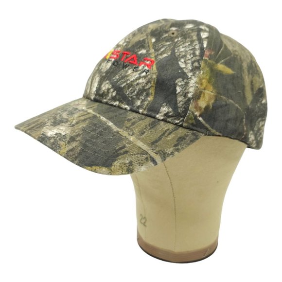 Tri Star Power Camo Hunting Strapback Cap Trucker Hat Chipola New Without Tags - Picture 2 of 13